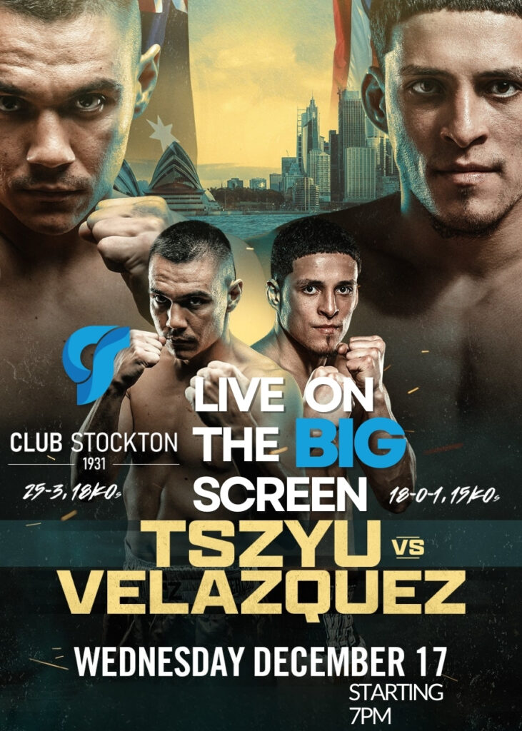 Tim Tszyu v Anthony Velasquez