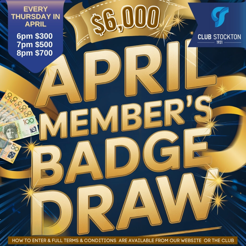 April 2025 Members Badge Draw 1073 x 600