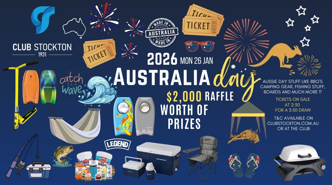 Australia Day raffle 2026