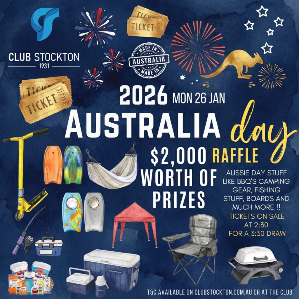 Australia Day raffle 2026