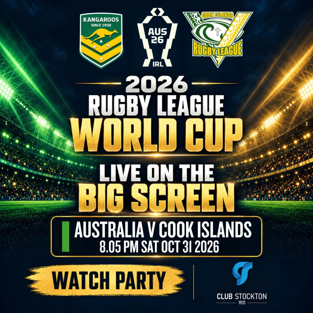 Australia v cook islands RUGBY LEAGUE WORLD CUP 2026