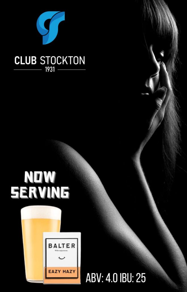 Balter Eazy Hazy available at Club Stockton