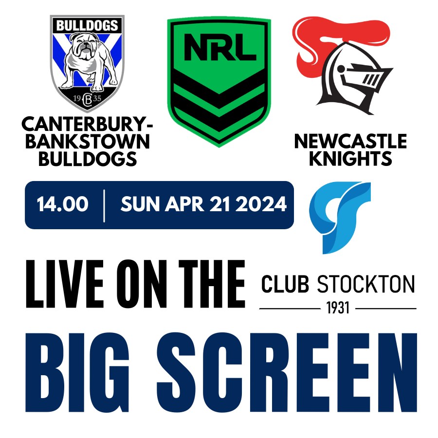 Bulldogs vs Knights NRL Round 7 Sunday April 21 14.00 pm