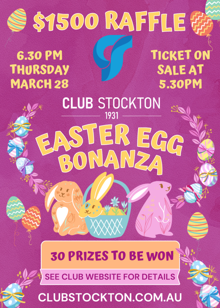 Club Stockton $1500 Easter Egg Raffle Bonanza