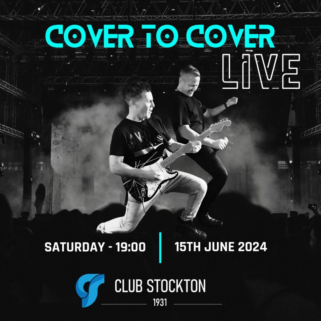 Cover to Cover performing live at Club Stockton