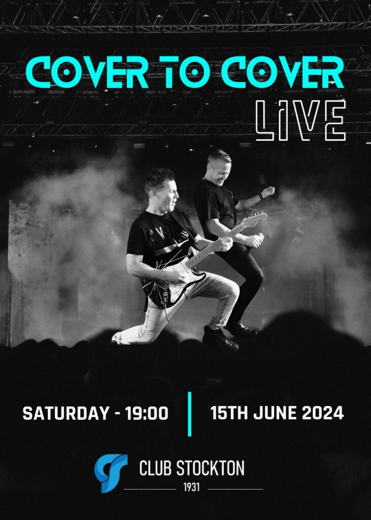 Cover to Cover performing live at Club Stockton