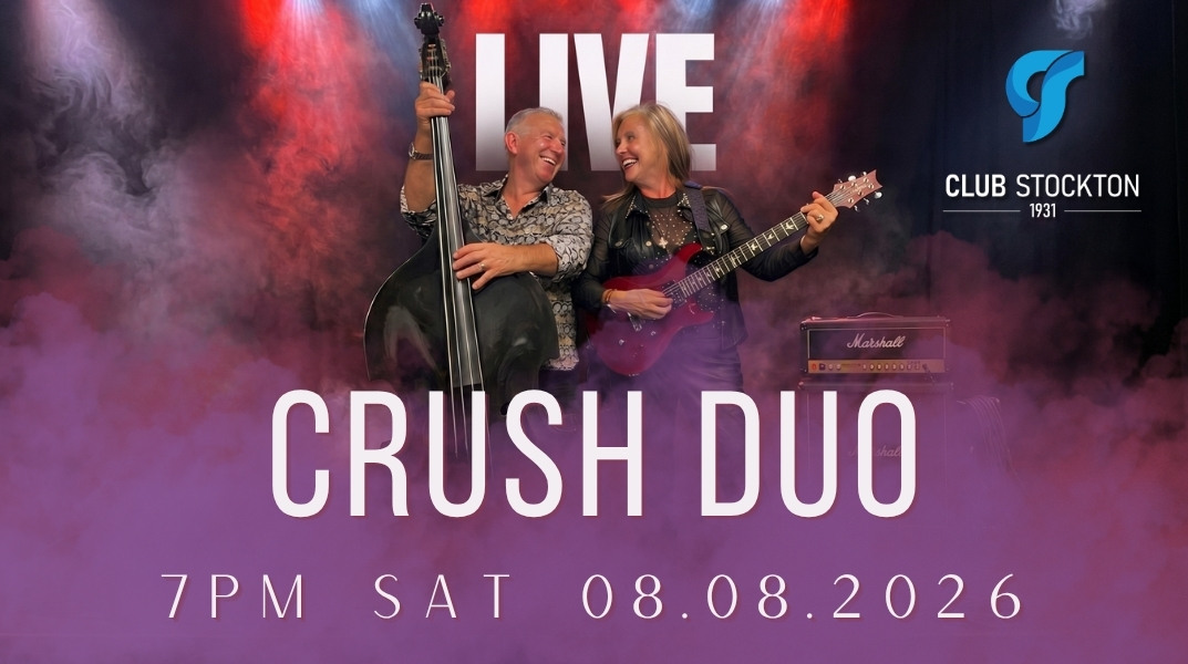 Crush Duo Live at Club Stockton