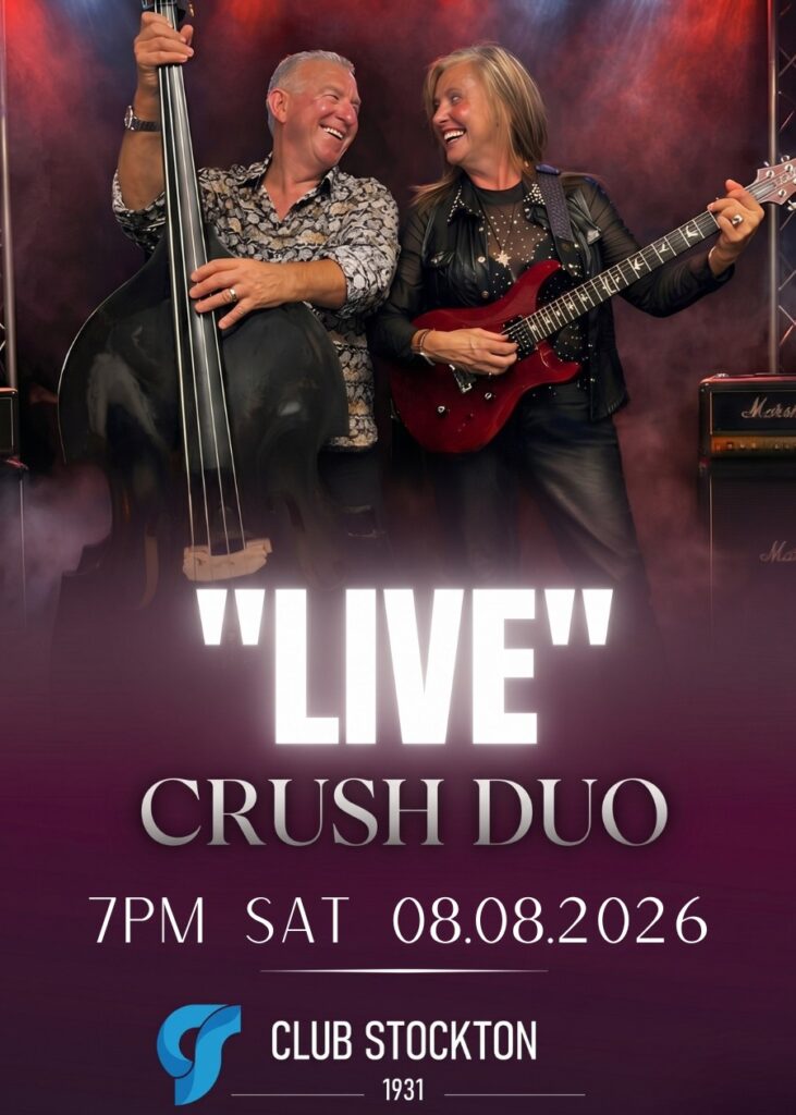 Crush Duo Live at Club Stockton