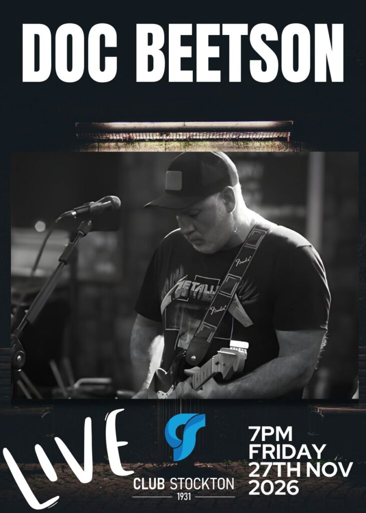 Doc Beetson live at club stockton