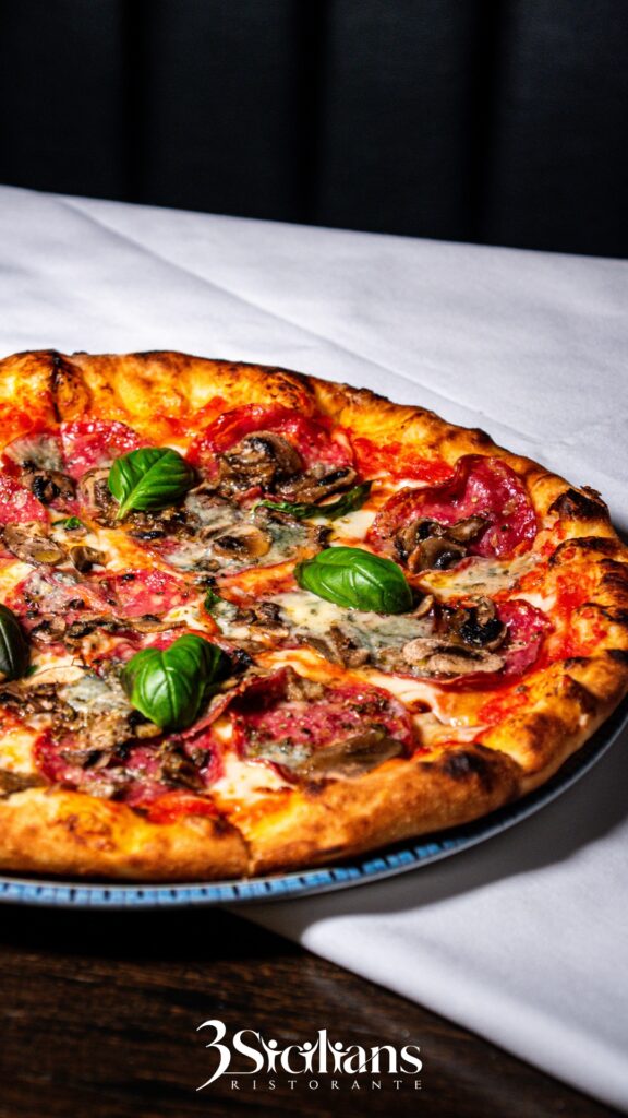 FRANCOS PIZZA 3Sicilians at Club Stockton
