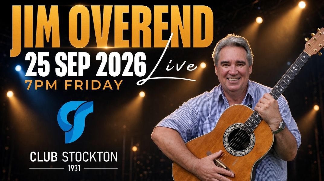 Jim Overend LIVE at Club Stockton