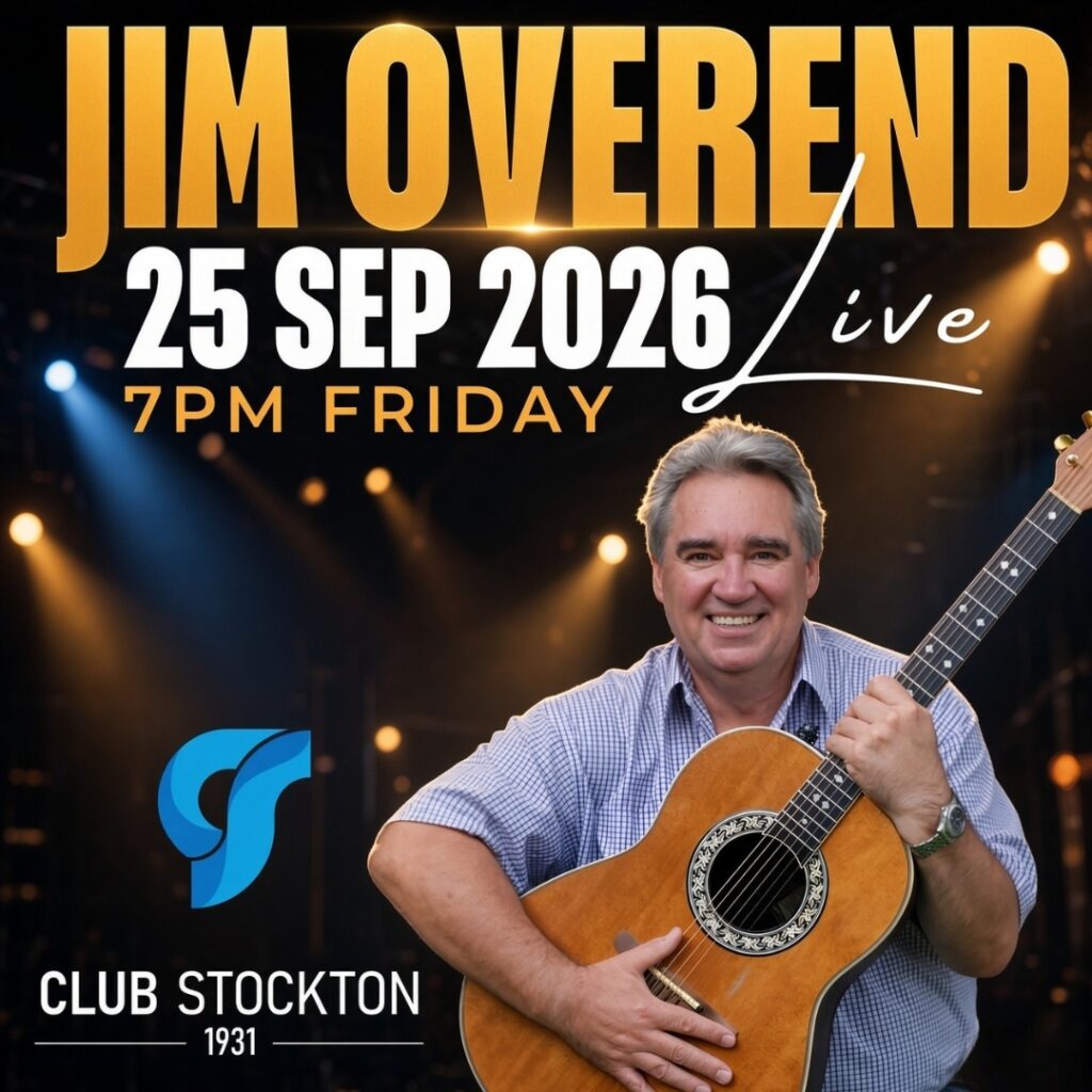 Jim Overend LIVE at Club Stockton