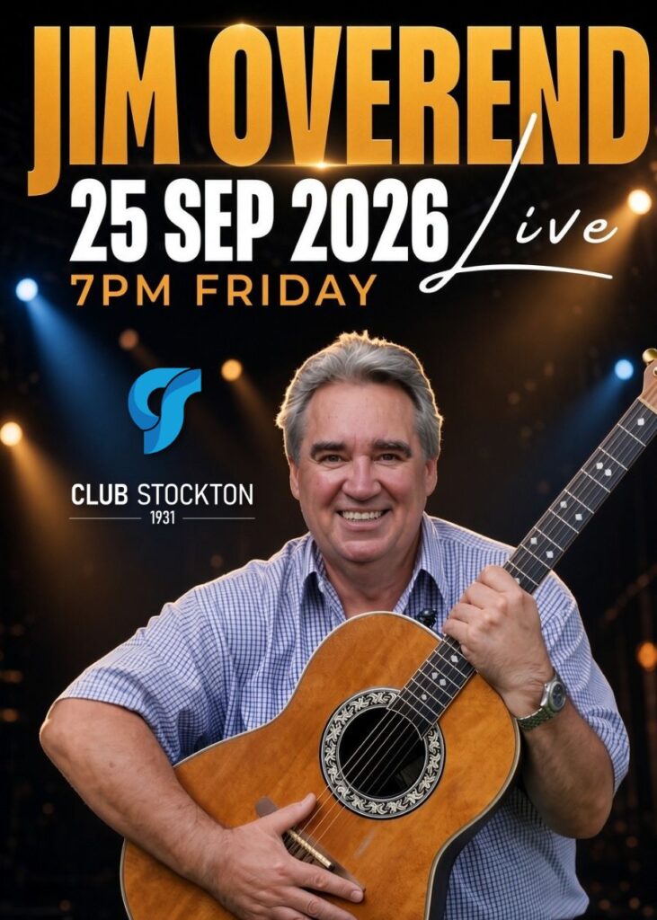 Jim Overend LIVE at Club Stockton