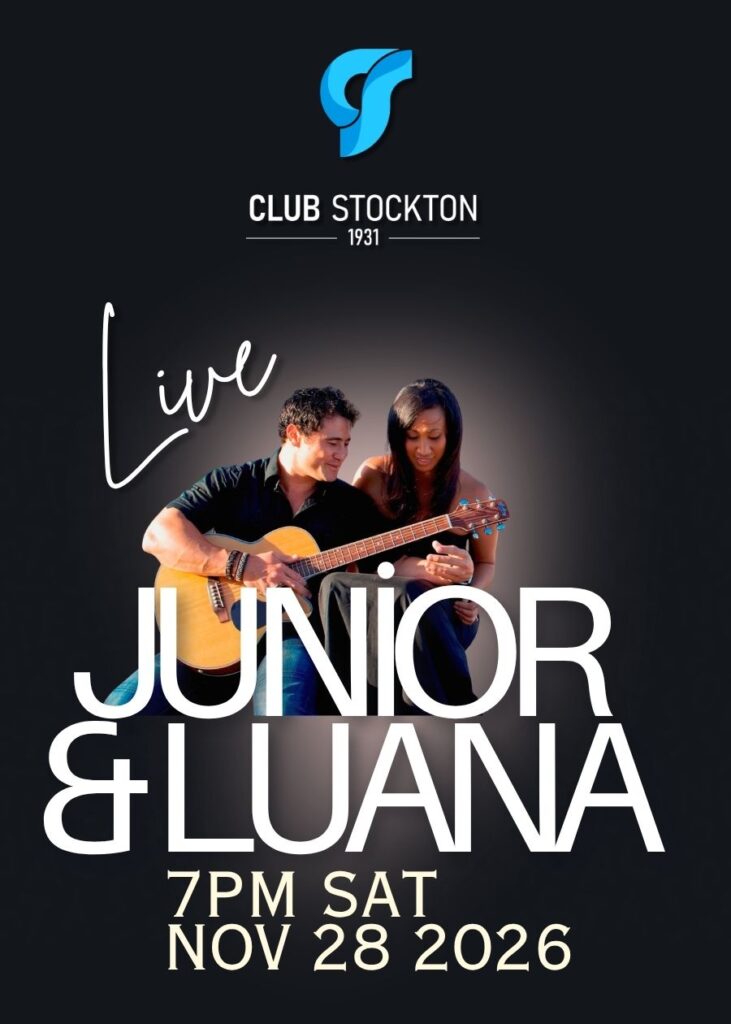 Junior and Luana Live at Club Stockton