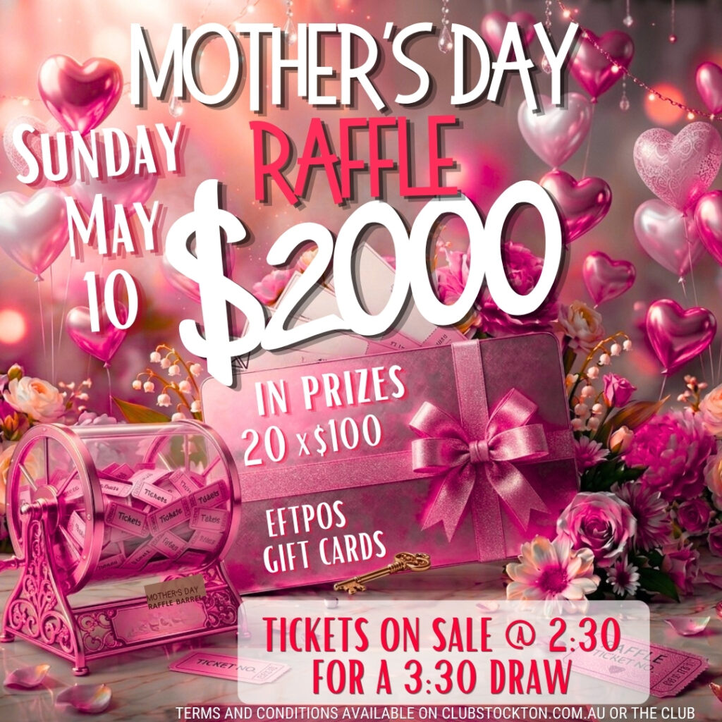 Mothers day 2026 EFTPOS GIFT CARDS Raffle