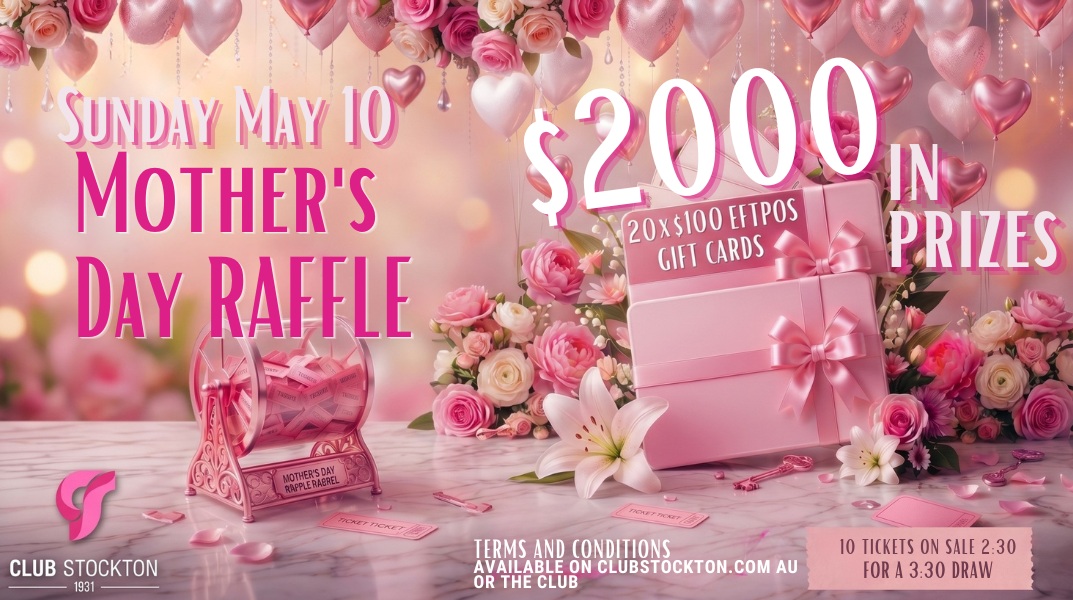 Mothers day 2026 EFTPOS GIFT CARDS Raffle