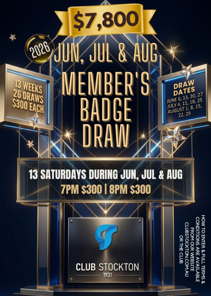 Members Badge Draw June July August 2026