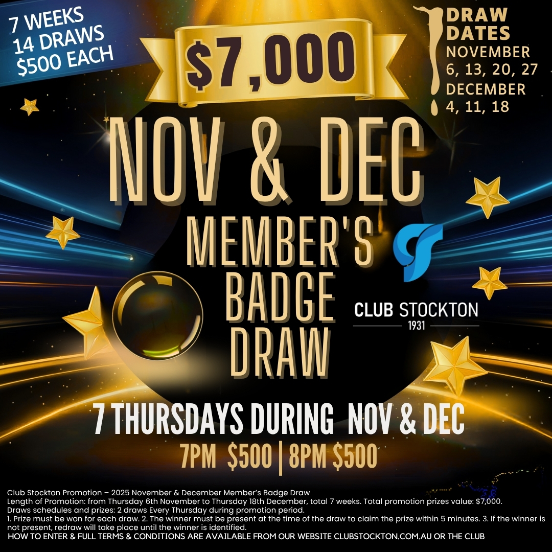 Members Badge Draw Nov Dec 2025