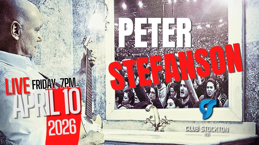 Peter Stefanson live at Club Stockton