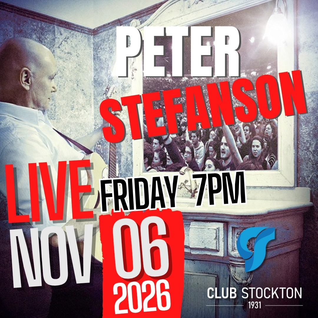 PETER STEFANSON Live at Club Stockton