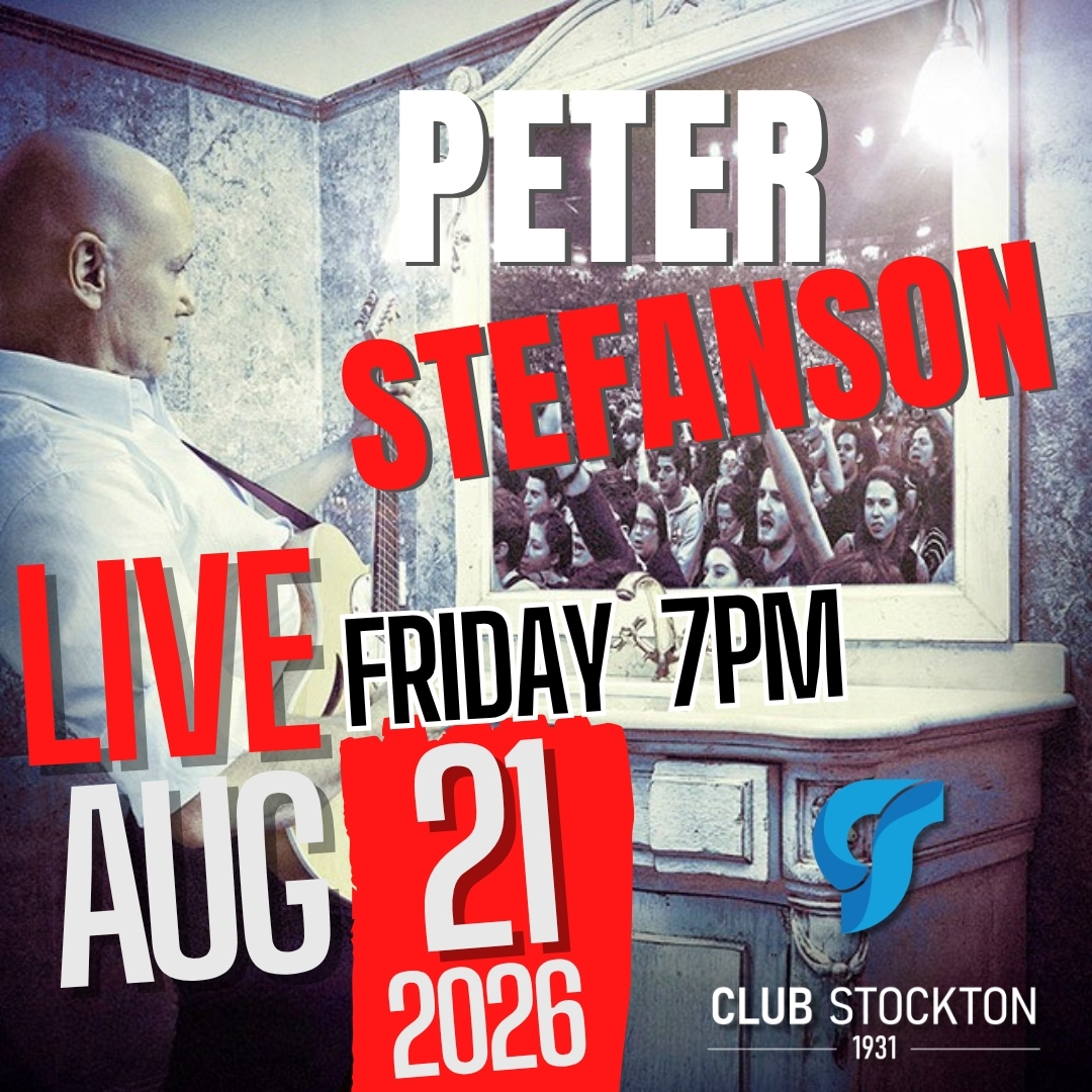 PETER STEFANSON LIVE AT CLUB STOCKTON