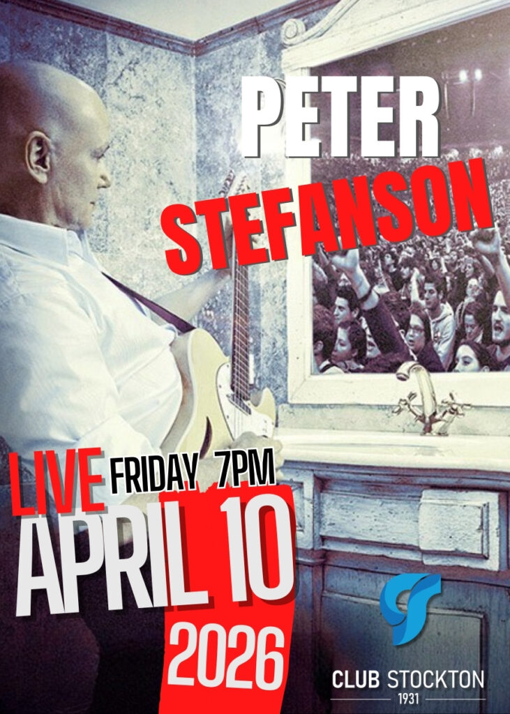 Peter Stefanson live at Club Stockton