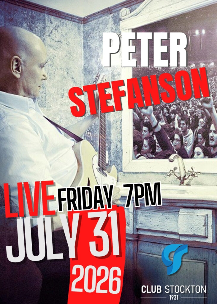 PETER STEFANSON LIVE AT CLUB STOCKTONB