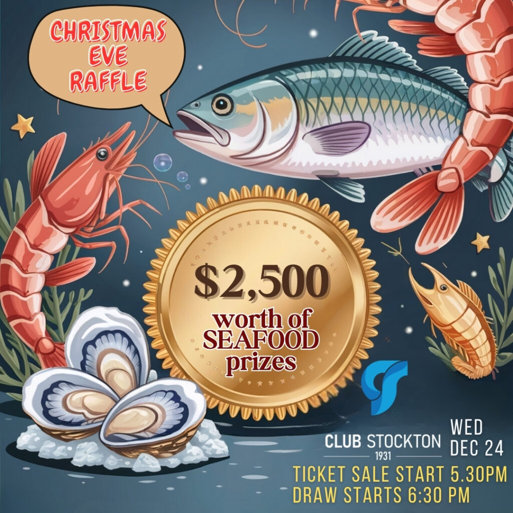 Seafood Raffle Club Stockton