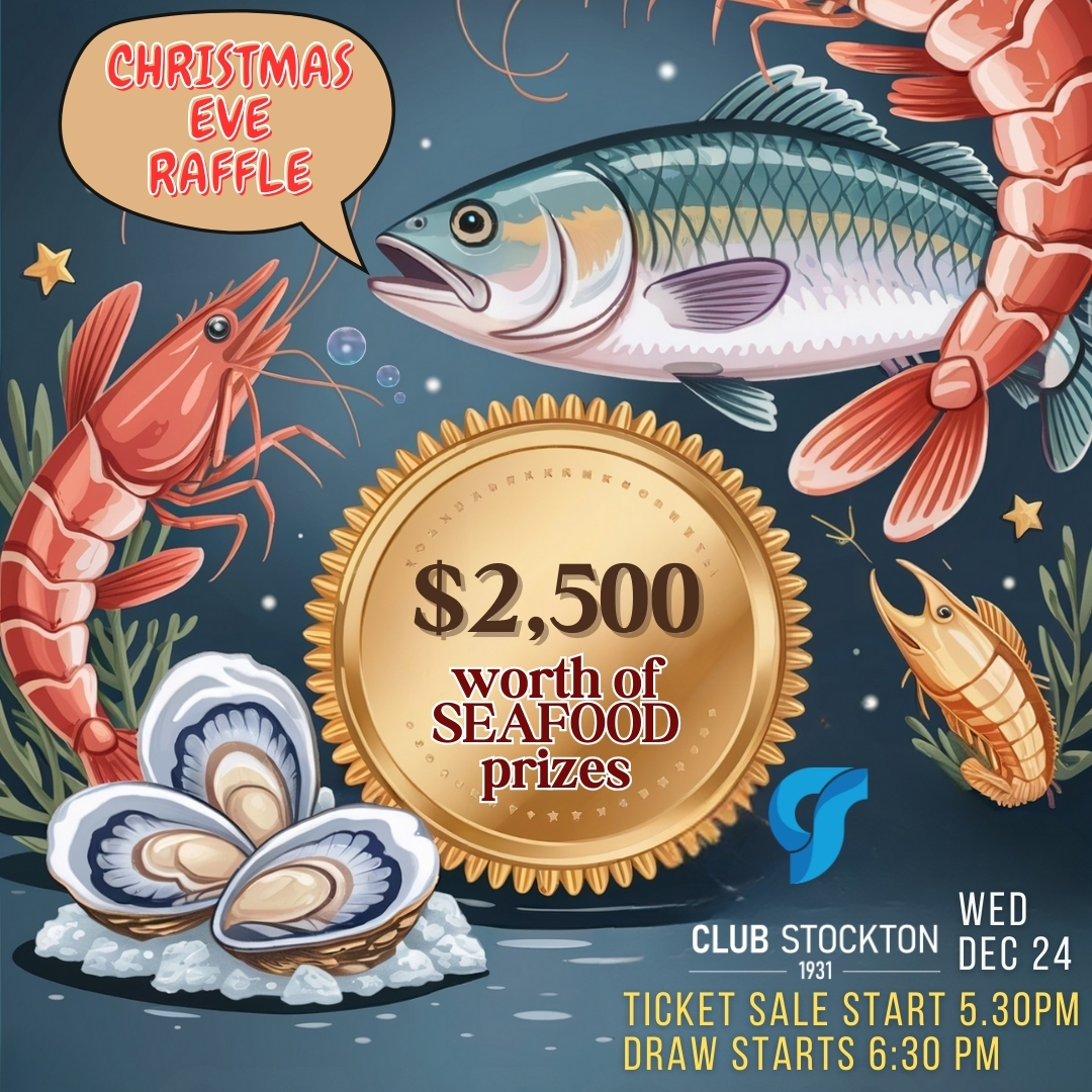 Seafood Raffle Club Stockton