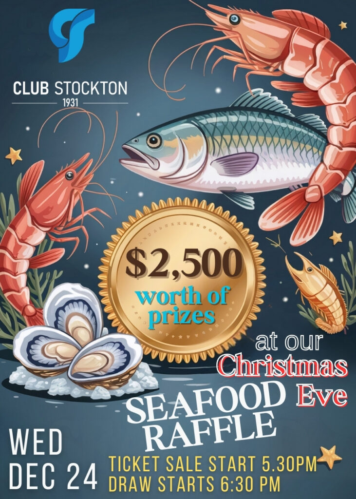 Seafood Raffle Club Stockton