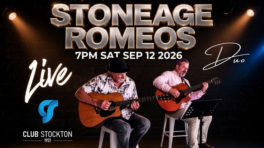 Stoneage Romeos live at Club Stockton