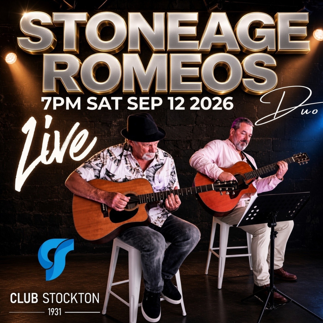 Stoneage Romeos live at Club Stockton