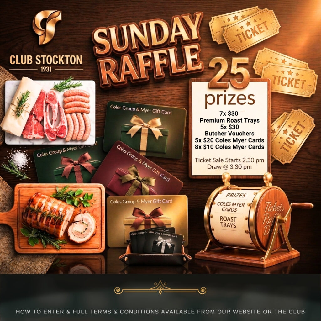 Sunday Raffle Regular