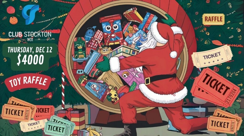 Thursday $4000 Toy Raffle