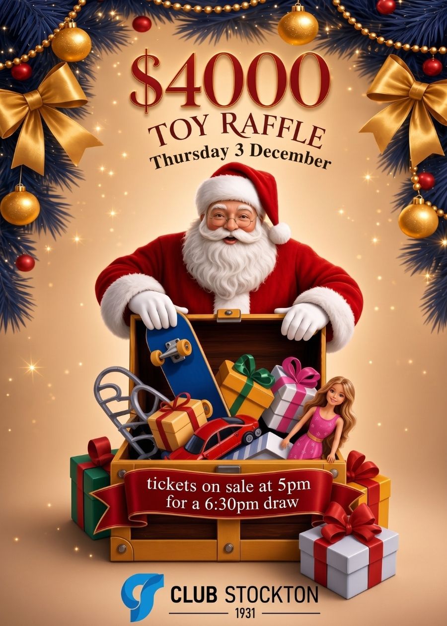 $4,000 Toy Raffle at Club Stockton