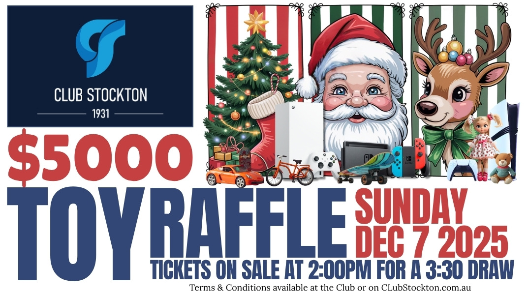 Club Stockton Toy Raffle