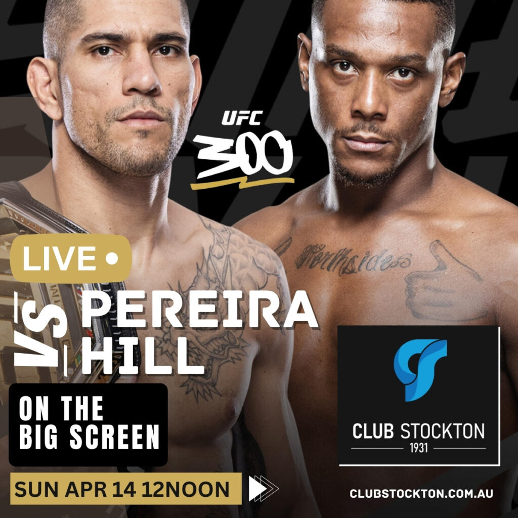 UFC 300: Alex Pereira vs Jamahal Hill Live at Club Stockton