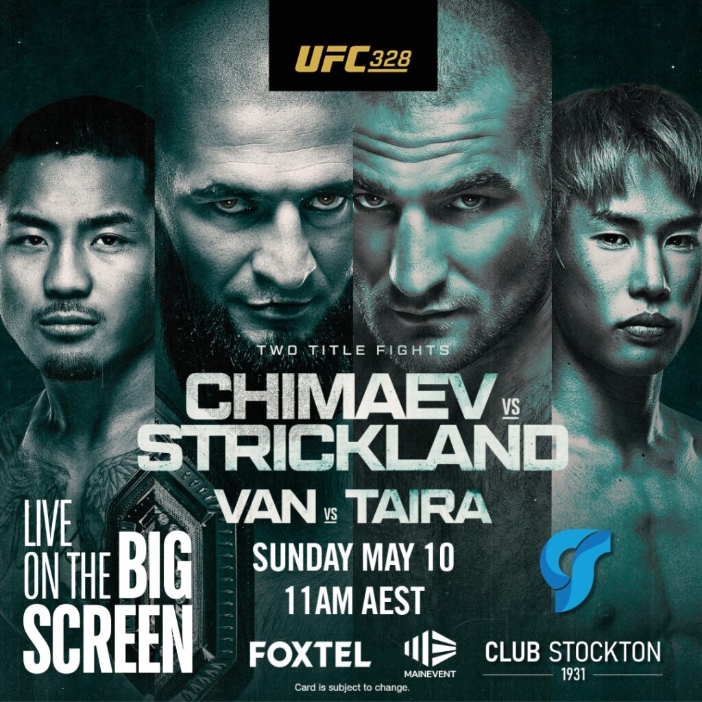UFC 328 Chimaev v Strickland