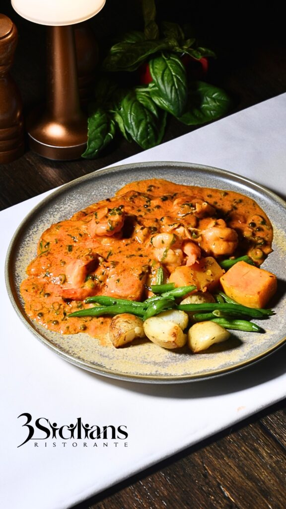Vitello Gamberi 31072026 3Sicilians Club Stockton
