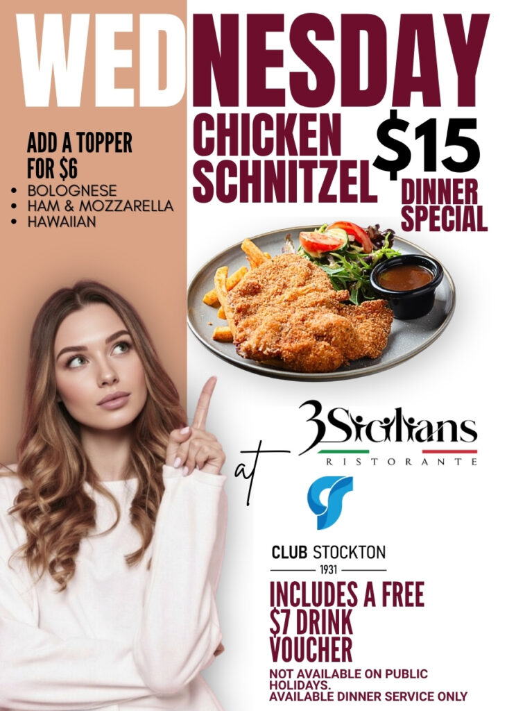 Wednesday Schnitty at Club Stockton