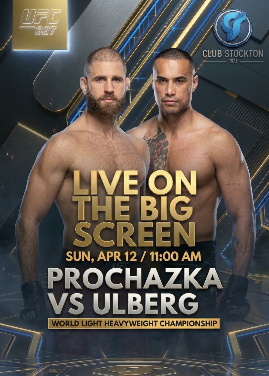 UFC 327 PROCHAZKA VS ULBERG
