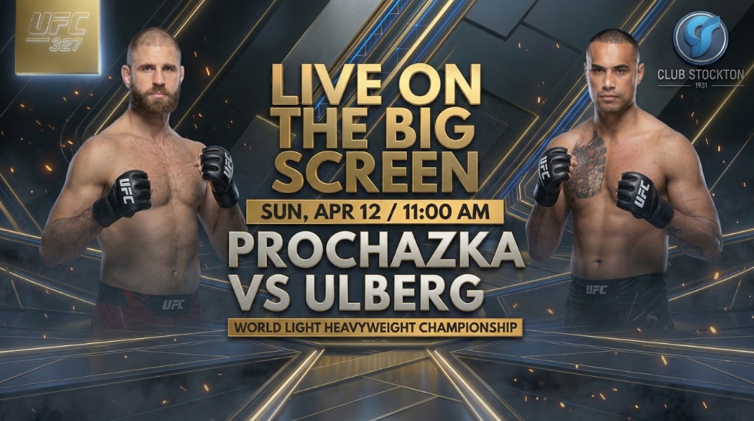 UFC 327 PROCHAZKA VS ULBERG