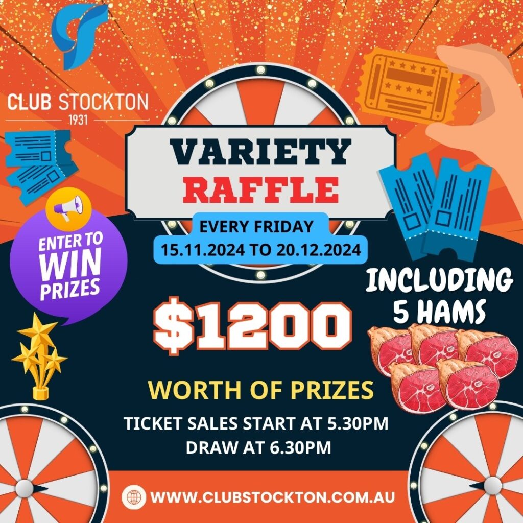 Friday variety raffle